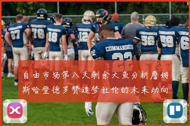 自由市场第八天剩余大鱼分析詹姆斯哈登德罗赞追梦杜伦的未来动向